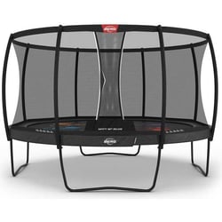 BERG Champion Regular 430 Grey Levels + Safety Net Deluxe havetrampolin