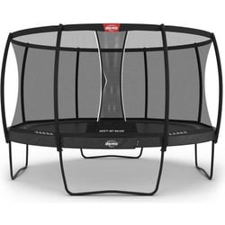 BERG Elite Regular 430 Grey + Safety Net Deluxe havetrampolin